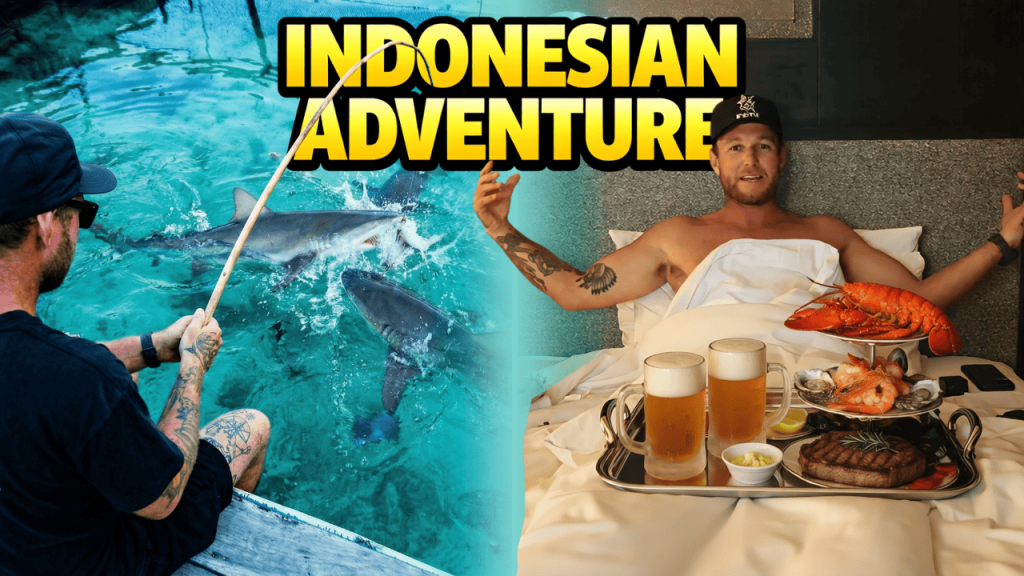 From Shark Fishing to a 5-Star Hotel – The Indo Island Adventure